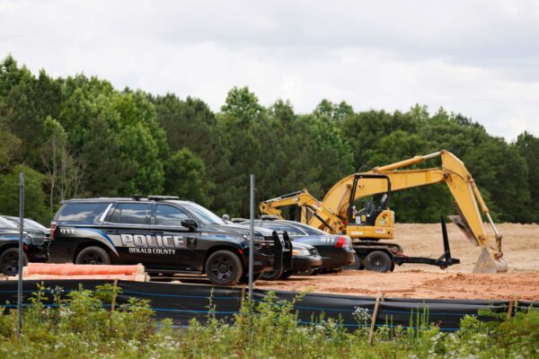 Cop City building site Atlanta
