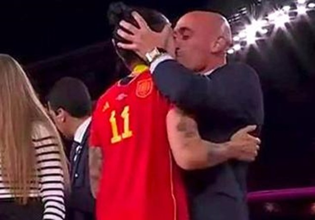 Luis Rubiales and that kiss.