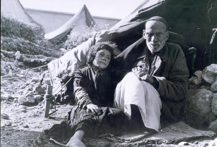 Palestinian refugees in 1948 | Wikimedia