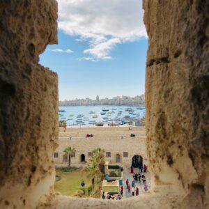 Quaitbay Fort, As Sayalah Sharq, Qesm Al Gomrok, Alexandria Governorate, Egypt