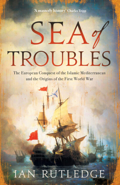 Cover of the book "Sea of Troubles"