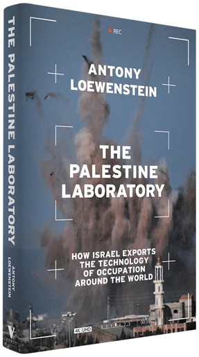 The book cover for "The Palestine Laboratory"