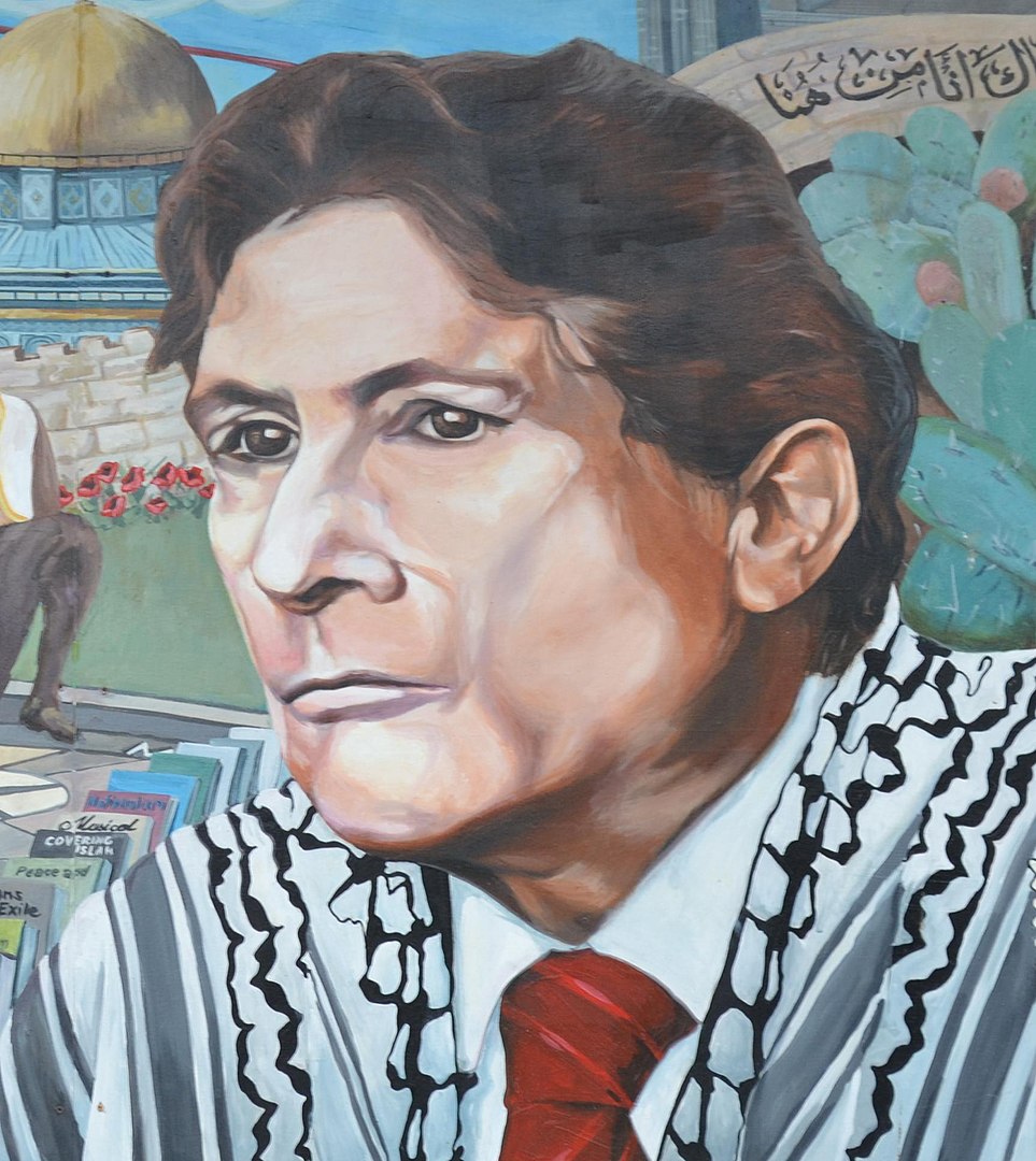 Painting of Edward Said