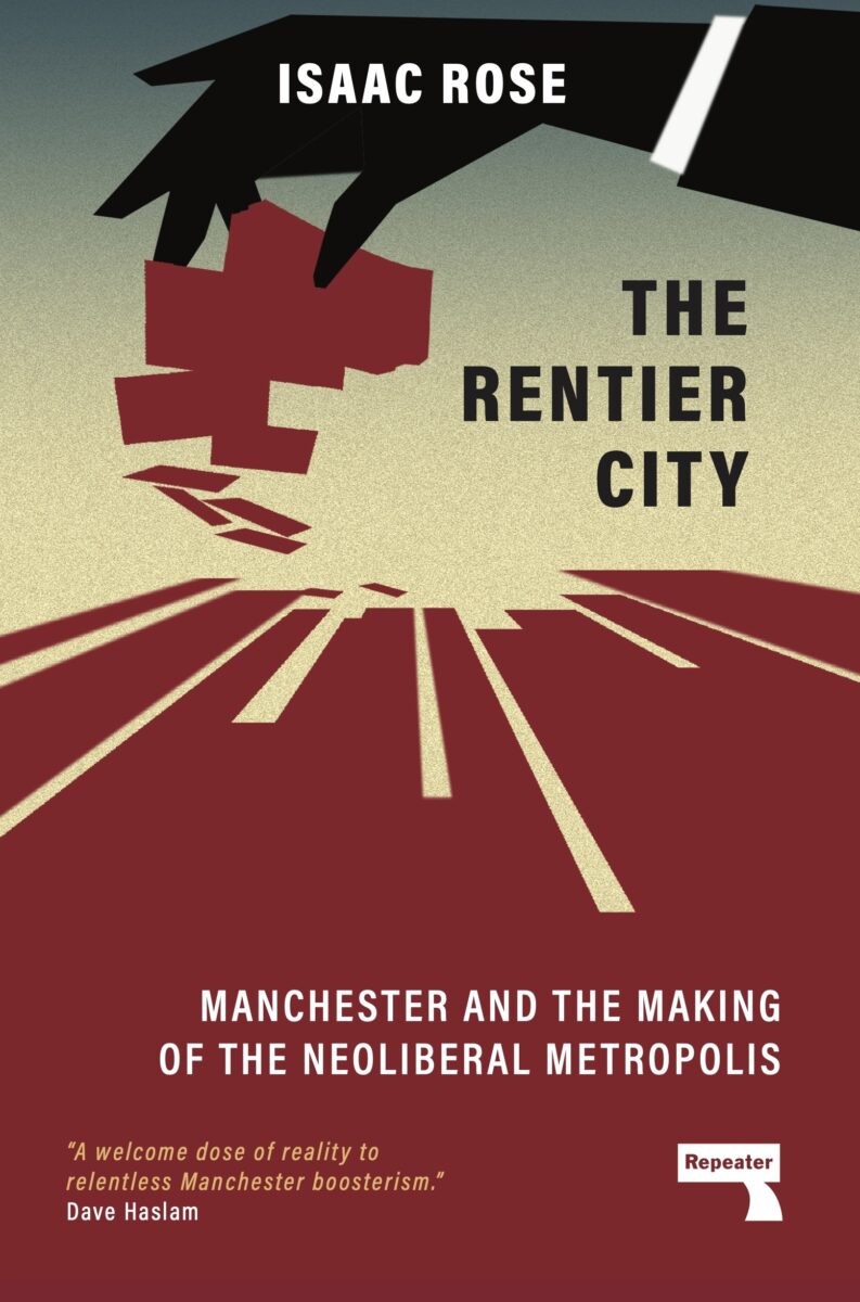 The book cover for The Rentier City