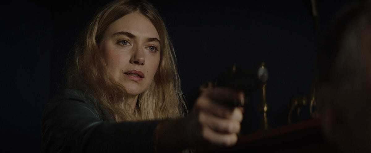 Still from the film Baltimore of Imogen Poots.