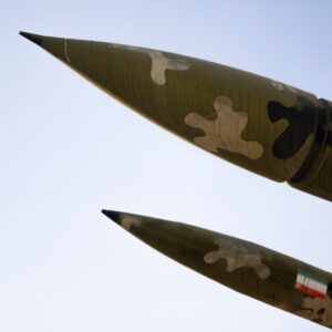 Tehran, Iran - 2019/September/29 Iran-made missiles in an exhibition in Tehran