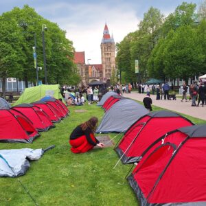University of Manchester encampment 1 May 2024