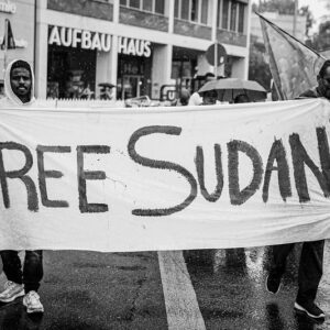 March in solidarity with the Sudanese revolution in Berlin Dozens of Sudanese activists and their supporters marched in Berlin, on 13 July 2019, calling for an end of military rule and holding the generals of the Transitional Military Council accountable for the murder of protesters.