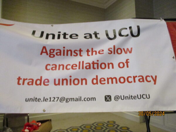 Unite at UCU banner