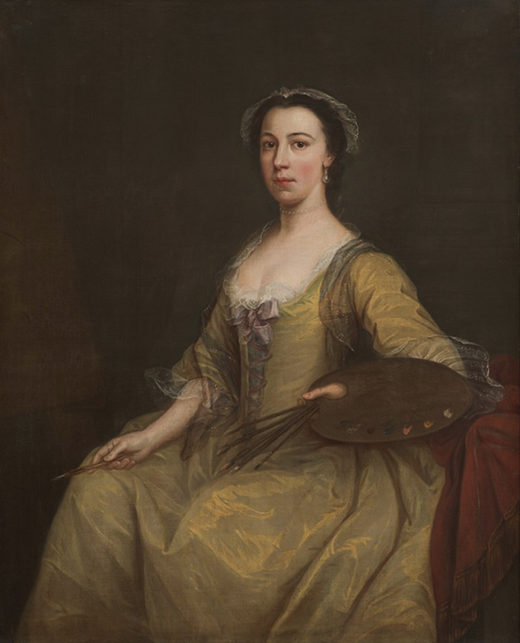 Self Portrait 1760s, Mary Grace (d.1786)
