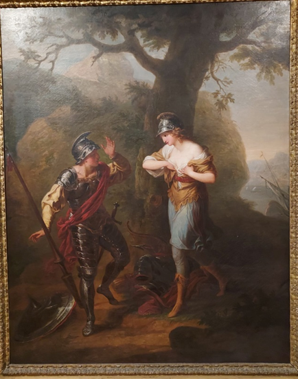 Trenmor and Imbaca from Ossian, 1773 Angelica Kaufman
