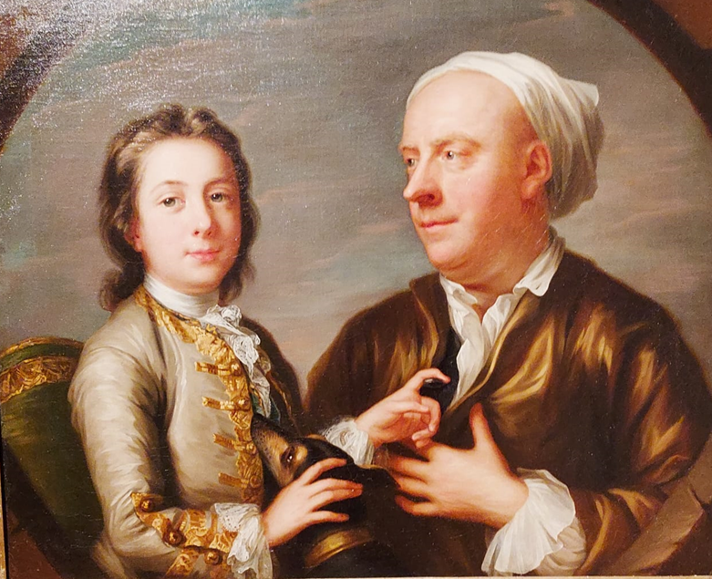 Lord Fortrose  and Dr Mackenzie, 1752, Katherine Read (1723-78)