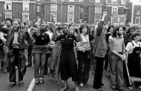 Counter protestors against the National Front in Lewisham 1977