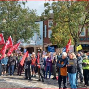 Members/supporters of ACR (Cumbria) were amongst those present at the Carlisle Against Racism rally (Sat. 13 Sept. 2025).