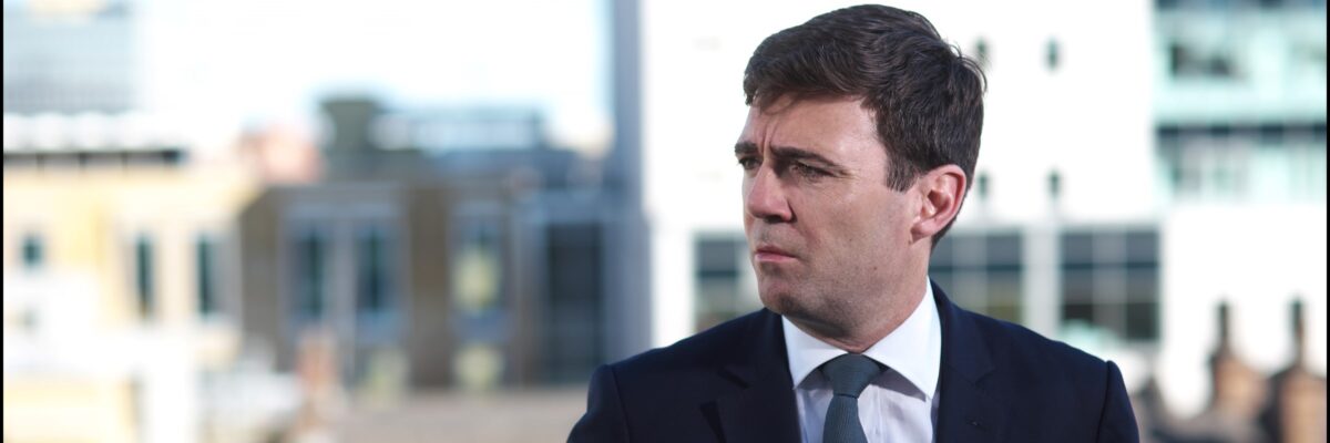 picture of mayor of manchester andy burnham