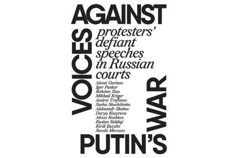 book cover of Voices against putin's war