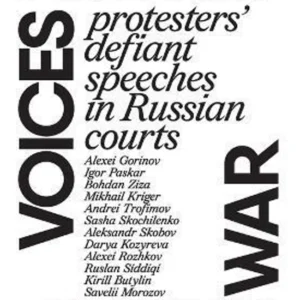 book cover of Voices against putin's war