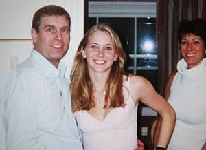 ex prince Andrew and virginai Guiffre