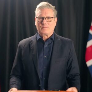 official lp websiee picture of prime miniser starmer