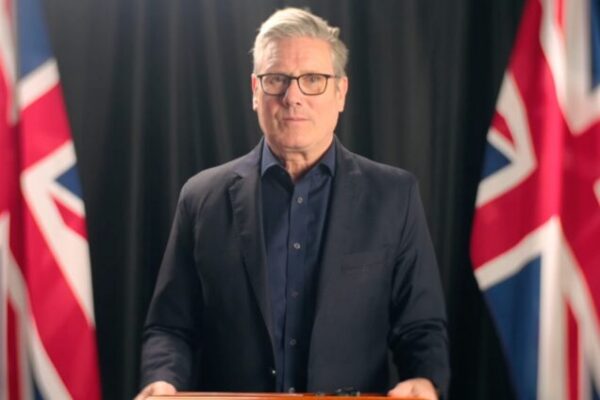 official lp websiee picture of prime miniser starmer