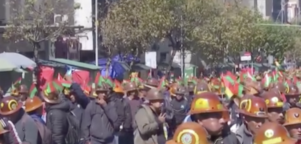 Solidarity with the workers and peasants of Bolivia!