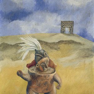 Frida Kahlo painting, survivor