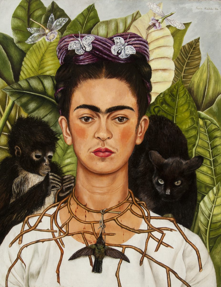self portrait of frida Kahao 1940