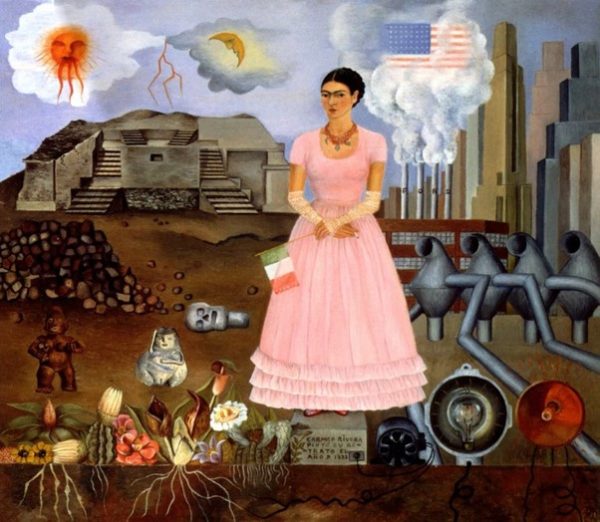 On the border line - a Frida Kalho picture