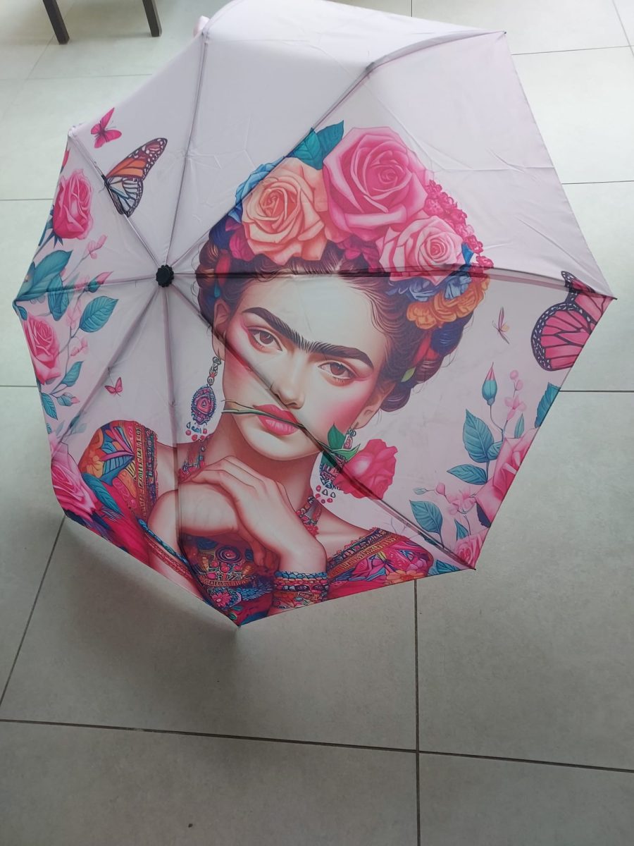 Frida Kahlo themed Umbrella photo taken by DK