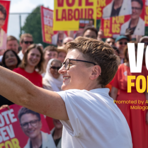 campaign poster for Bev Craig taken from her fb page