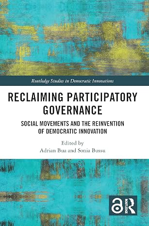 book on participatory governance by Bua and Bussu