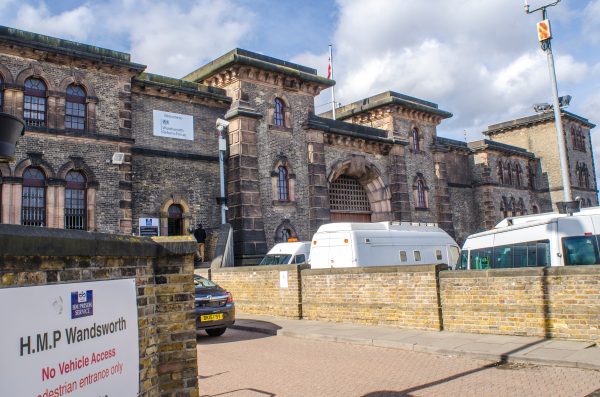 pic of Wandsworth prison London from shutterstock