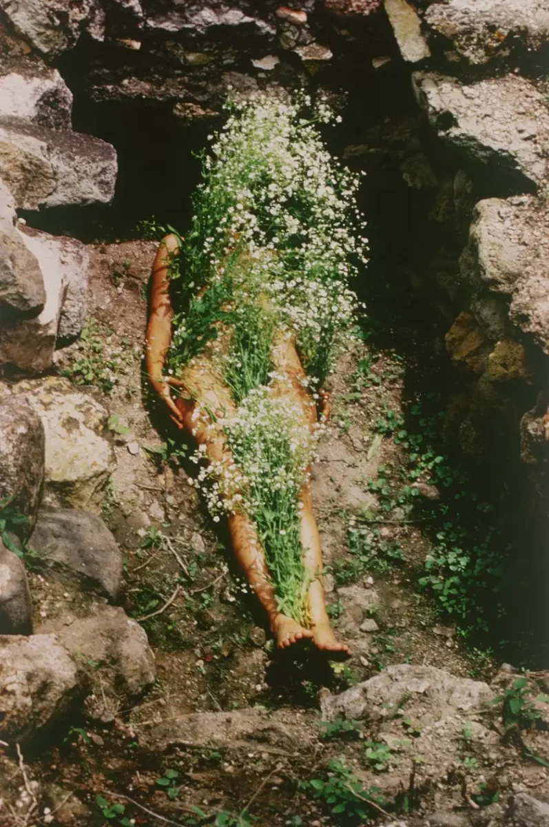 Ana Mendieta Imágen de Yágul 1973