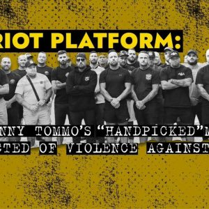 Hope not hate poster against Patriotic Platform