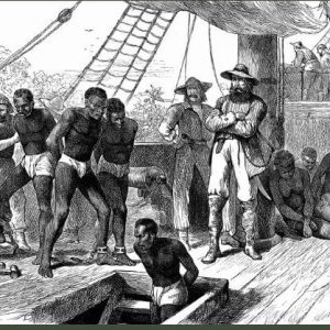 print of slave ship