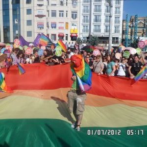 LGBTIQ demonstration in Istanbul 2012
