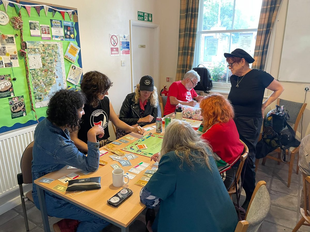 Playing monopoly at Darsham