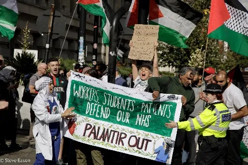 palantir protest