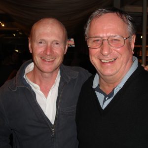 Alan Thornett with Paul Laverty Photo: John Lister