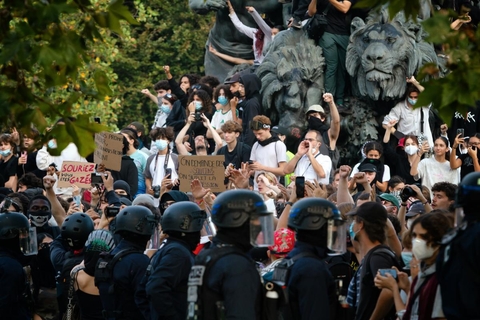 french youth demo